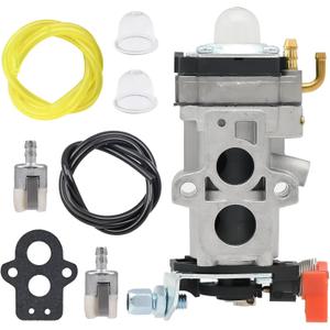 NIMTEK WYA-79 Carburetor for Husqvarna 350BT 150BT Backpack Leaf Blower Redmax EBZ8500 EBZ8000 EBZ8000RH EBZ8001 Back Pack with Primer Bulb Fuel Line Filter