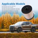 TP1015 Fuel Filter for 3.0L & 6.6L Duramax Diesel, Compatible with 2017-2026 Chevy Silverado 2500HD 3500HD GMC Sierra, 2014-2019 Cruze, Replaces 23304096 22937279 23456595 with Seal Kit
