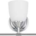 Chrome 3-Light Traditional Bathroom Vanity Light Fixtures Over Mirror, Modern Vanity Lights for Living Room, Standard E26 Base, Chrome