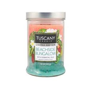 Tuscany Beachside Bungalow Candle Long-Lasting Scented Jar Candle, 18 oz