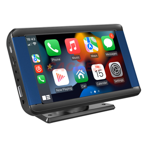 7''hd Apple Carplay&Android Auto Automatic Multimedia Player,Portable Car Stereo,Wireless Touch Screen W/Mirror Link/Siri/Bluetooth/Naigation/USB/Aux/FM Monitor