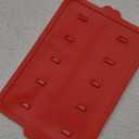Silicone Popsicle Molds, 10 Cavity, BPA-Free, Red, Cone Shaped, Food Preparation Molds with Sticks and Funnel
