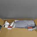 Homemate Electric Heated Blanket Twin - 62"x84" Heating Bed Blankets Throw with 10 Heating Levels 8 Hours Auto Off Fast Heating Over-Heated Protection Ultra Soft Warm Flannel ETL Certified Grey