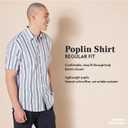 Amazon Essentials Men's Short-Sleeve V-Neck T-Shirts, Pack of 2 (Blue, S)