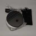 Desk Ring Light with Telescopic Stand, Travel Desktop Hola Light for Phone Selfie Laptop Zoom Video Calls Makeup Tiktok Reels Live Streaming (Matte Black)