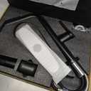 SINGSUO 1080Rotatable Bathroom Vanity Faucet 1 Hole, Height Adjustable Single Handle Sink Faucet Bathroom with 2 Water Outlet Modes, Bar Sink Tap Single Hole with Temperature Display (Black)