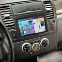 2+64G Radio for Nissan Versa 2007 2008 2009 2010 2011 Android Car Stereo Wireless Carplay, 9.7 inch Touch Screen for Versa Android Auto Bluetooth GPS WiFi FM RDS Mirror Link 28UI