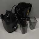 Cold Press Juicer, 5.8" Wide Feed Chute Juice Extractor Machine with 400W, High Juice Yield, Slow Masticating Juicer for Whole Vegetables & Fruits, Black Gray