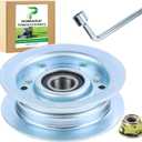 GY22172 Idler Pulley Replaces GY20067 Idler Pulley for John Deere 42" 48" D140 LA145 L130 L120 L110 LA115 E140 D110 E170 D160 LA105 D130 L100 D105 LA130 E160 Lawn Decks