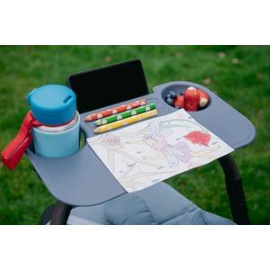 Universal Stroller Snack Tray 5 in 1: Versatile Convenience for On-The-Go Parents | Crafted by Parents for Parents | Stroller Snack Tray Attachment | Baby Must Haves | Baby Summer Essentials