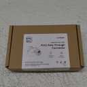 RJ11 6P4C Pass Through Connectors(100 Pieces Pack) Telephone Line Cable Wire Male Plug, AV00503