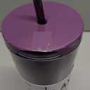 Manna™ Axel™ Plastic Tumbler & Straw Set - Purple