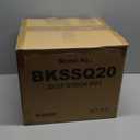 Stainless Steel Stockpot with Tempered Glass Lid 20 Quart, Durable 18/0 Stainless Steel, Impact-Bonded Base for Even Heating, Riveted Handles, Oven & All Stove Compatible, Safe Up To 500F (260C)