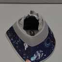 Cat Cone Collar Soft, Comfortable Cat Recovery Collar Pet Cone for Small Large Cats, Lightweight Elizabethan Collar for Cats Kittens After Surgery Prevent from Licking Wounds, Star, S (S Neck Girth (5"-8"), Dark Blue)