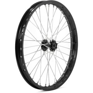 TOFR 19" X 1.4" Front Spoke Wheel Hub Rim for Talaria Sting Talaria XXX for Sur-Ron Surron Light Bee for Segway X160 X260 Elctric Dirt Bike (Black)