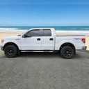 in-Channel Rain Guards Window Visors for 2004-2014 Ford F-150 | Super/Extended Cab, Window Deflectors, Vent Visor, Sun Shade, Truck Accessories, Dark Smoke, Driver Passengers Side