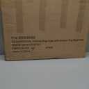 PAWLAND Wooden Freestanding Foldable Pet Gate for Dogs, 24 inch 4 Panels Step Over Fence, Dog Gate for The House, Doorway, Stairs, Extra Wide (Espresso, 24" Height-4 Panels)