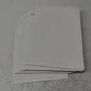 Hallmark 14" Medium Gift Boxes with Lids (8 White Shirt Boxes) for Christmas, Birthdays, Holidays