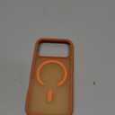 TORRAS Stronger Magnetic & Shockproof for iPhone 17 Pro Max Case, Fit for MagSafe, Military Grade Drop Protection, Camera Control, DIY Button, Slim for iPhone 17 Pro Max Case Translucent Cosmic Orange