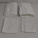 Extra Deep Pockets 400 Thread Count 100% Cotton 4 Piece King Size Bedding Sheet Set - Breathable & Cooling - Hotel Luxury Bed Sheets Set - Extra Soft, Wrinkle Free and Comfy White Bedding Sheets Set
