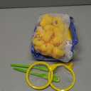 Duck Matching Game Toys for Kids - 20 Plastic Ducks with Numbers,34" x 7" Kiddie Pool | Storage Bag, 2 Nets - Fun Memory Games - Water Outdoor Game for Children,Preschoolers,Birthday Party Carnival