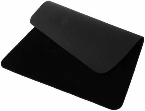 Professional Card Mat Poker Pad Magic Props, Close-up Pad with Thicked Exquisite Velvet Surface (Black 16.5 * 12.5 inch)