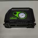 Slime 40050 Tire Inflator, Portable Car Air Compressor, with Analog 100 psi Dial Gauge, Long Hose and LED Light, 12V, 8 min Inflation