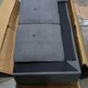 FONTOI L Shaped Sectional Couches for Living Room, Modern Modular Sectional Sofa with Ottoman Storage, Comfy L Shaped Couch with Chaise for Bedroom Apartment Furniture, Gray