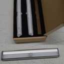 3 Pack Motion Sensor RV Step Lights, 10 LED Battery Operated Motorhome Motion Activated Light Strip, Magnetic Night Light Bar for Motorhome Travel, Trailers, Camper (White Light) (7.5)