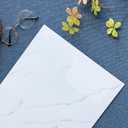Haimin Wall Panels Peel and Stick 10 Pieces 23.6x11.8in (19.4 Sq. Ft. Coverage) Lightweight Backsplash Marble Look Tile (not Real Marble) Ideal for Kitchen Bathrooms Living Rooms Bedrooms (White-LYB)
