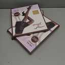 3 x 2 Pairs Sheer Tights for Women, 20 Denier Control Shaping Nylon Ladies Clear Pantyhose S-XL Black Nude Brown (M)