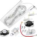 Dryer Heating Element Kit Fit for Kenmore Elite 11084832201 11084834202 11084836201 11085081400 11085081401 11085087400 11085087401 11085088400 11085088401 11085089400 11087511702 11087531700