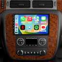 4G+64GB Android 13 Car Radio Stereo for Chevy Silverado 2007-2013 Tahoe Yukon GMC Sierra, 9" Touch Screen Head Unit with Android 13/CarPlay/Android Auto/GPS/Bluetooth/FM/DSP Radio/AHD Backup Camera