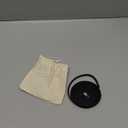 Ringsun 1/4 Inch Wide Flat Leather Strips for Crafts, Full Grain Leather Strap Cord String for Crafts, Tooling (2mm Thick 72.5 Inches Long Black)