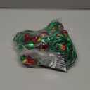 Gejoy 60 Pieces Christmas Bell Necklaces xmas Bell Decorations for Holiday Supplies (Red and Green)