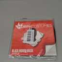 Morphsuits Black Morph Mask, Black Full Face Mask, Faceless Mask