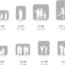 Kate Christmas Arch Backdrops for Photography Outdoor Forest Xmas Archway Party Decor Winter Photo Background, 7x5ft