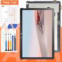 for Microsoft Surface Go 3 Screen Replacement 10.5 inches 1927 1926 1901 LCD Display 2256x1504 Touch Screen Digitizer Full Assembly,with Tools