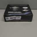 Shower Head Combo,10 Inch High Pressure Rain Shower Head with 11 Inch Adjustable Extension Arm and 5 Settings Handheld Powerful Shower Spray Against Low Pressure Water - Matte Black