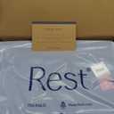 REST Evercool Cooling Comforter, Twin/Twin XL, Blanket for Hot Sleepers, All Season Bedding to Keep Cool for Night Sweats, Breathable Lightweight Blanket, 68"x90" Inches, Midnight Blue