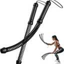 Ropeless Battle Rope, Battle Ropes for Home Gym, Strength, HIIT Workouts, Home Training, Quiet Fitness Equipment for Men & Women, 2PCS