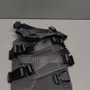 ICEFANG Tactical Dog Operation Harness with 6X Buckle,Dog Molle Vest with Handle,3/4 Body Coverage,Hook and Loop Panel for ID Patch,No Pulling Front Clip (S (22"-27" Girth), Wolf Gray) (Small (Pack of 1))