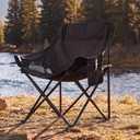 No Assembly Portable Camping Chair, Lightweight Folding Backpacking Chair