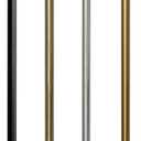 Matte Black M10 Threaded Extension Rod for Pendant Light, Island Lighting, Chandeliers,Lighting Fixture downrods & Stems,12 Inches