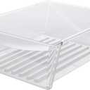 Smart Choice 240530811 Refrigerator Crisper Drawer Bin – Clear, Impact Resistant Replacement Compatible with Frigidaire 240530811 240530801 240530803, Fits Select Frigidaire & Kenmore Models