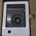 Cadet Com-Pak Electric Wall Heater Complete Unit with Thermostat (Model: CSC152TW, Part: 67506), 5120/3840 BTU, 240/208 Volt, 1500/1125 Watt, White