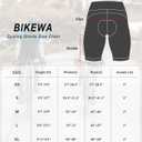 Women's 4D Padded Bike Shorts 5"/7" Riding Underwear Cycling Bicycle Road Biking Cycle Shorts for Women Zipper Pockets, Size M