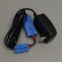 12 Volt Battery Charger for Kid Trax Dodge Viper VW Beetle Dodge Police Car Mecerdes ML63 Child Ride On Car, 12V Charger Compatible for Child Ride On Car Battery with Large Blue Plug