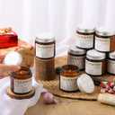 MTLEE 10 Pcs Christmas Thank You Gift Candles Scented Soy Jar Candle Bulk Inspirational Team Coworker Gifts Bulk 3.5 oz Staff Appreciation Gifts for Women Employees Teacher Boss Yoga Home(Team)