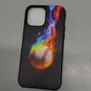 for iPhone 13 Pro Max Case,HH2 Baseball Sport Hybrid 2 Layer Hard Shell Silicone Protective Pattern Design Case